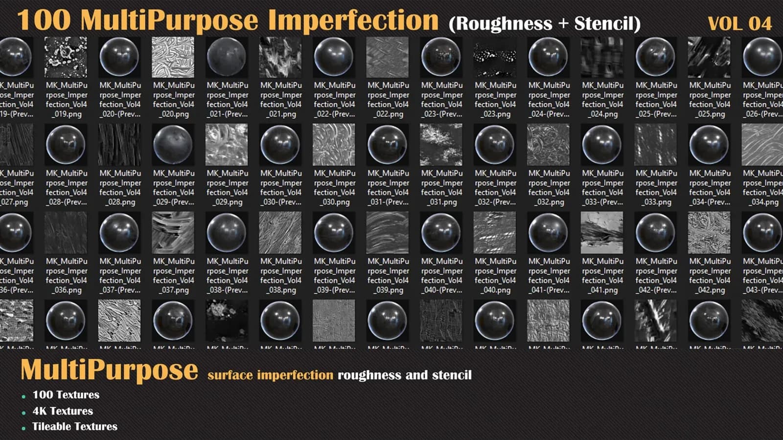 100 MultiPurpose Imperfection — VOL 04 — preview 3