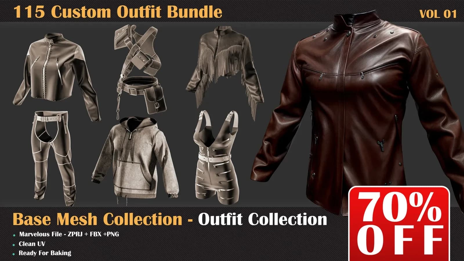 115 Custom Outfit Bundle — VOL 01