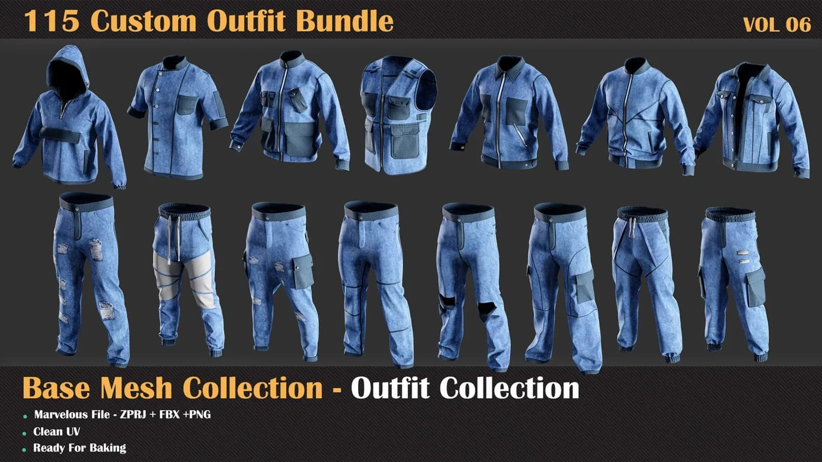 115 Custom Outfit Bundle — VOL 01 — preview 3