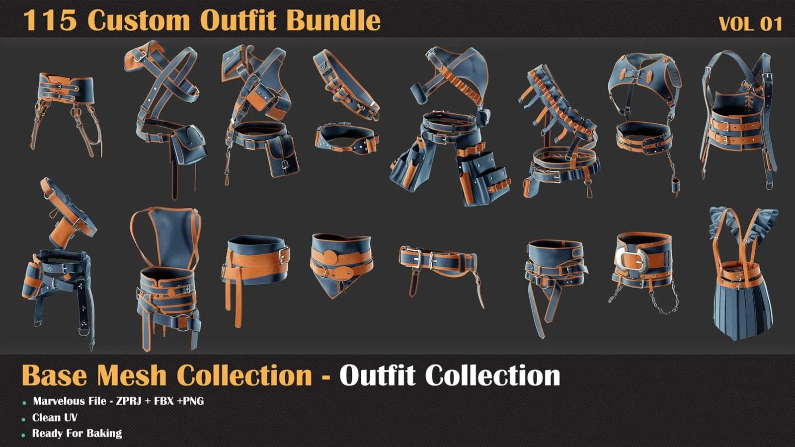 115 Custom Outfit Bundle — VOL 01 — preview 4