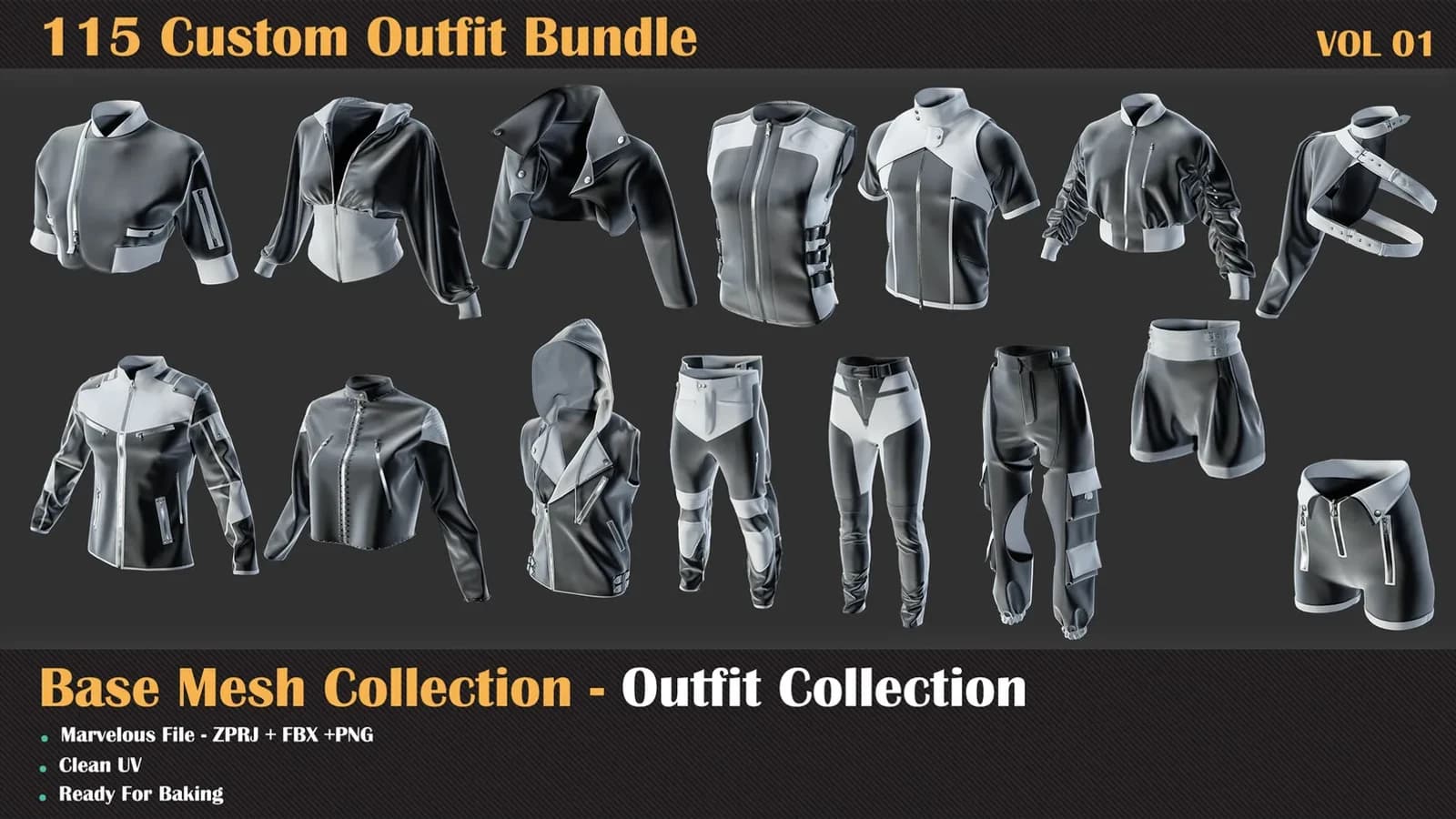 115 Custom Outfit Bundle — VOL 01 — preview 6