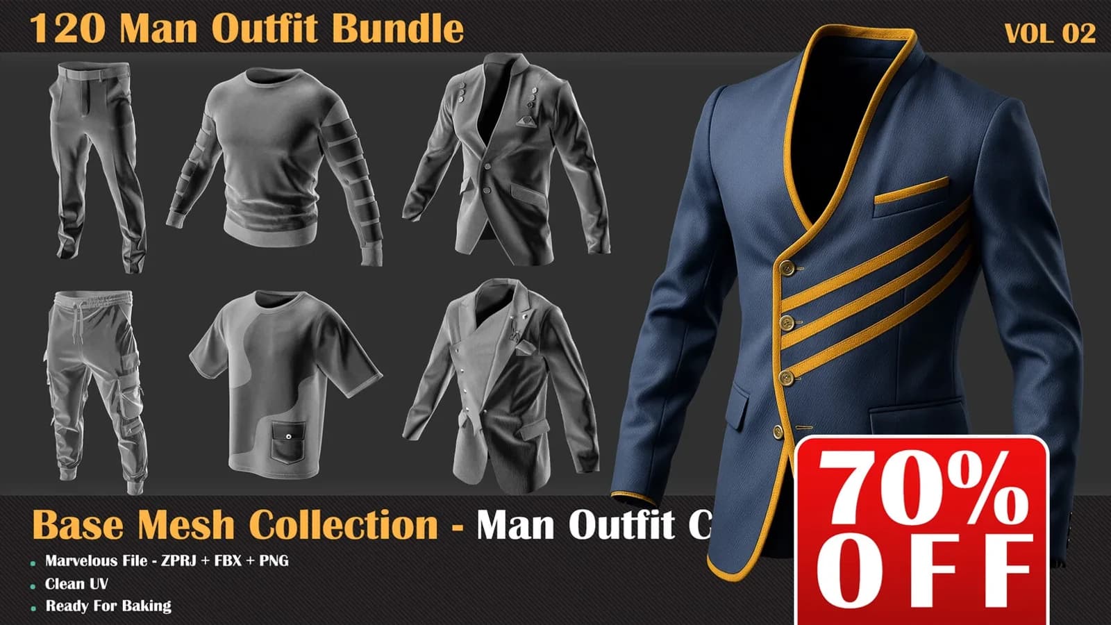 Man Outfit Bundle — VOL 02