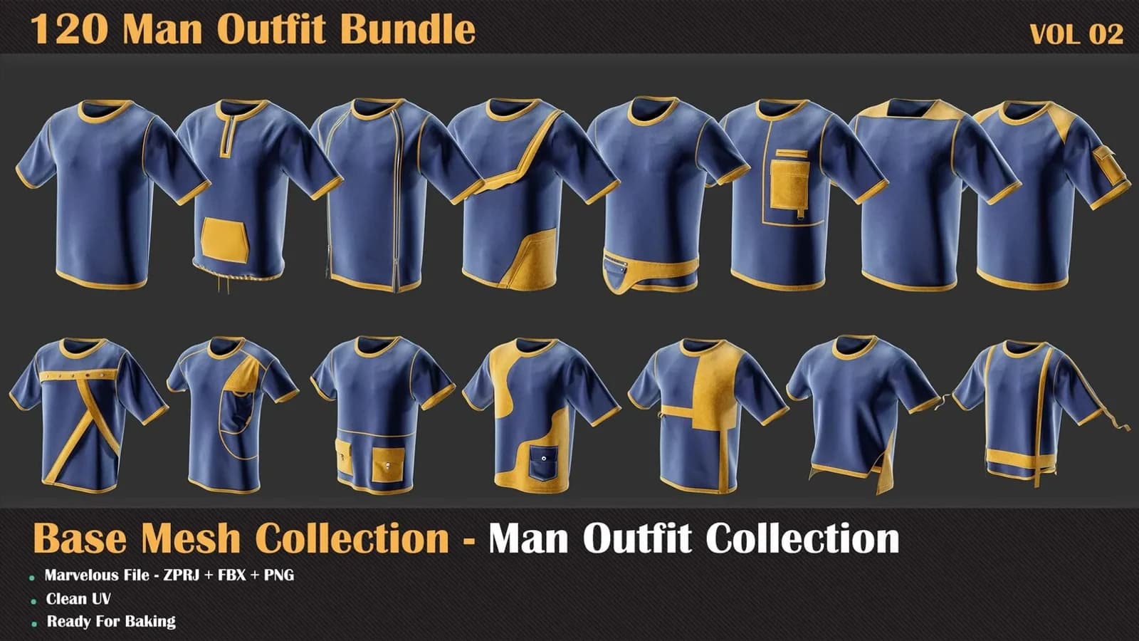Man Outfit Bundle — VOL 02 — preview 2