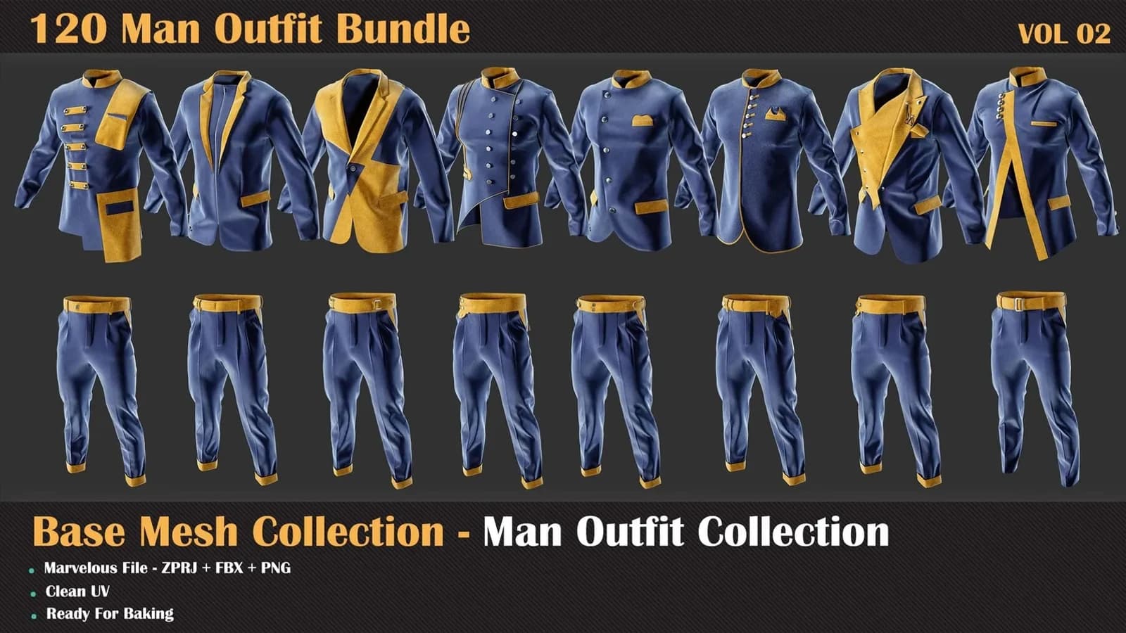 Man Outfit Bundle — VOL 02 — preview 8