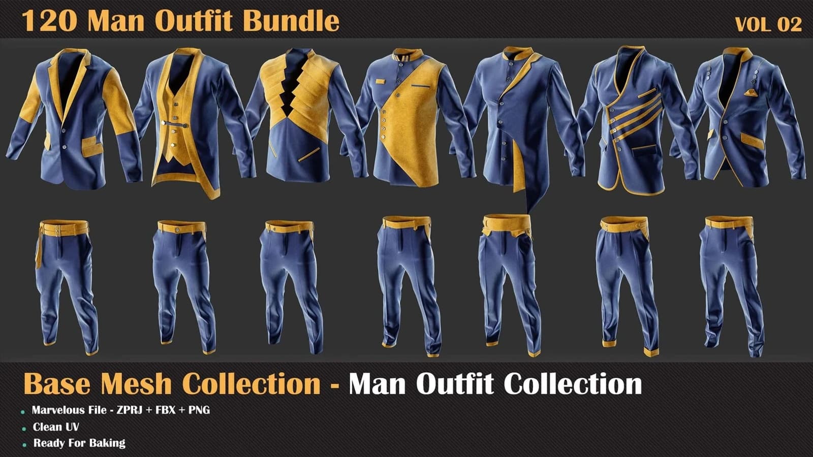 Man Outfit Bundle — VOL 02 — preview 9