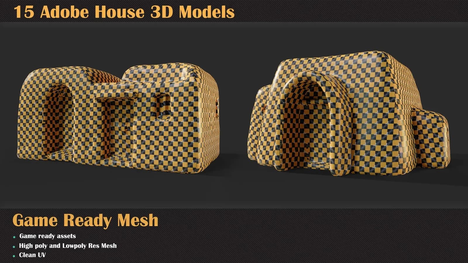 15 Adobe Mud Houses — preview 5