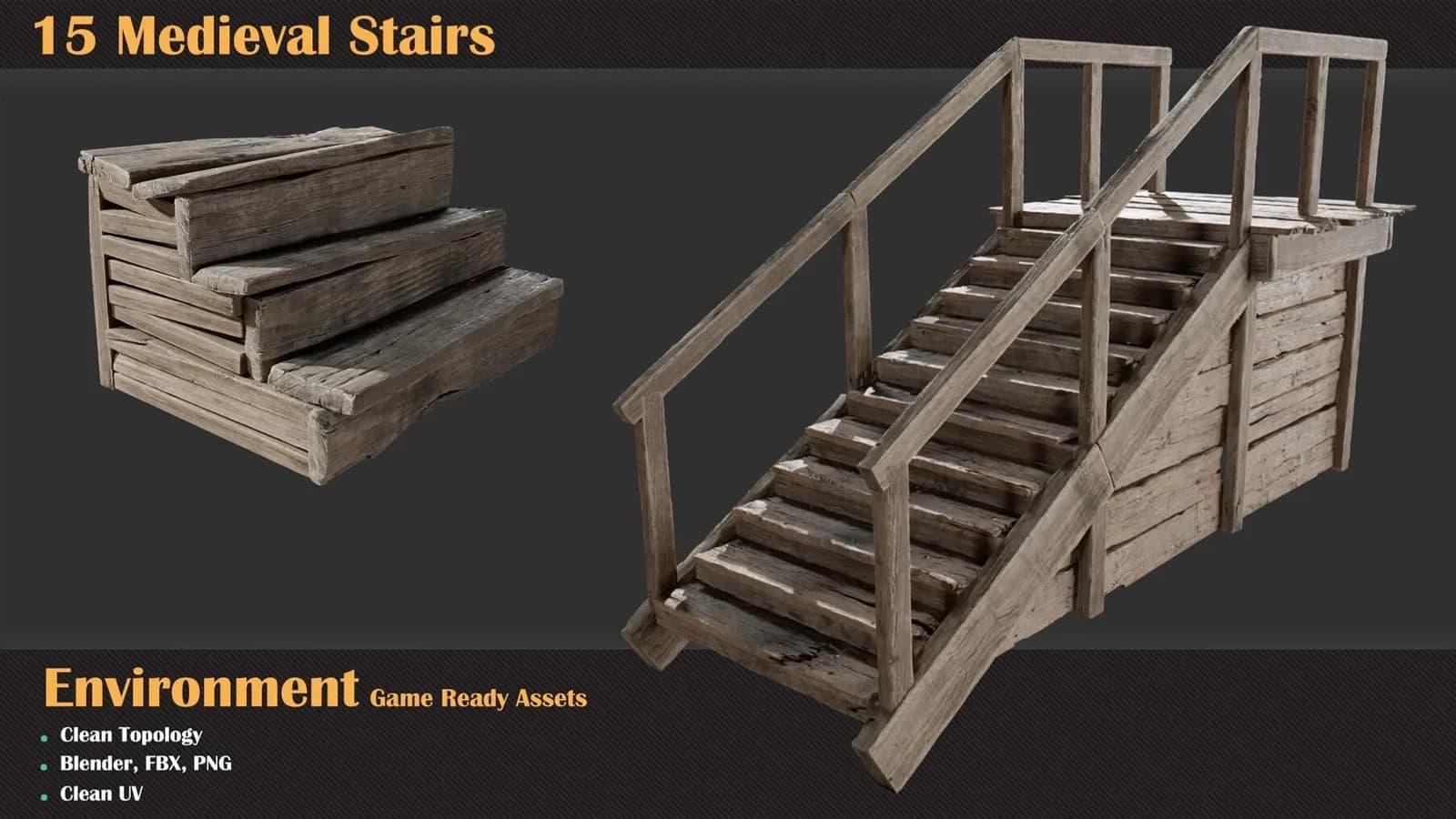 15 Medieval Stairs