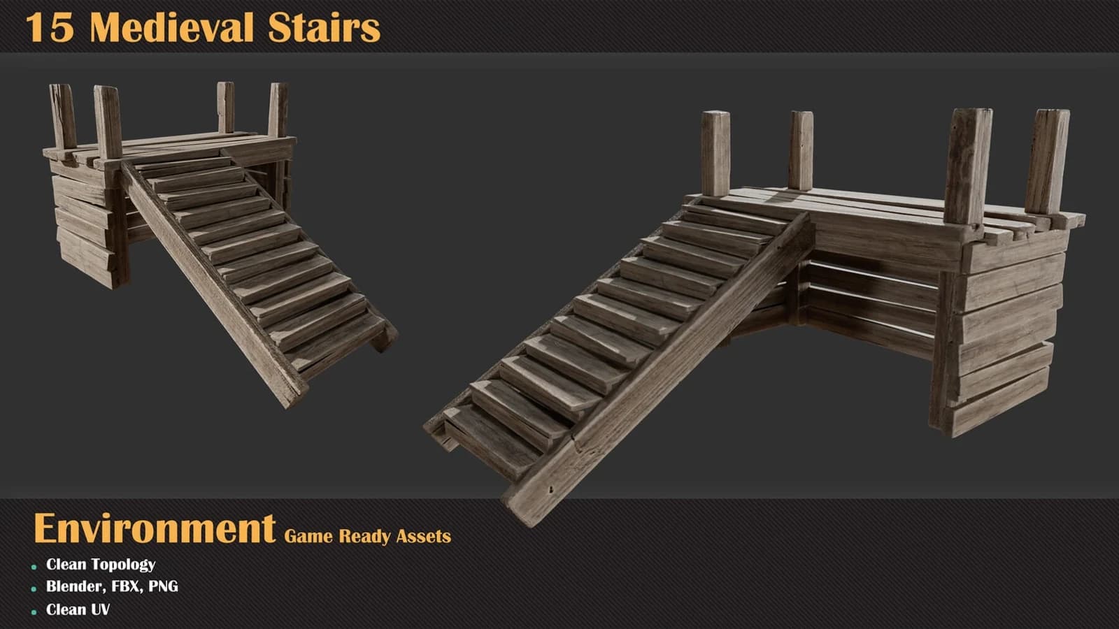 15 Medieval Stairs — preview 10