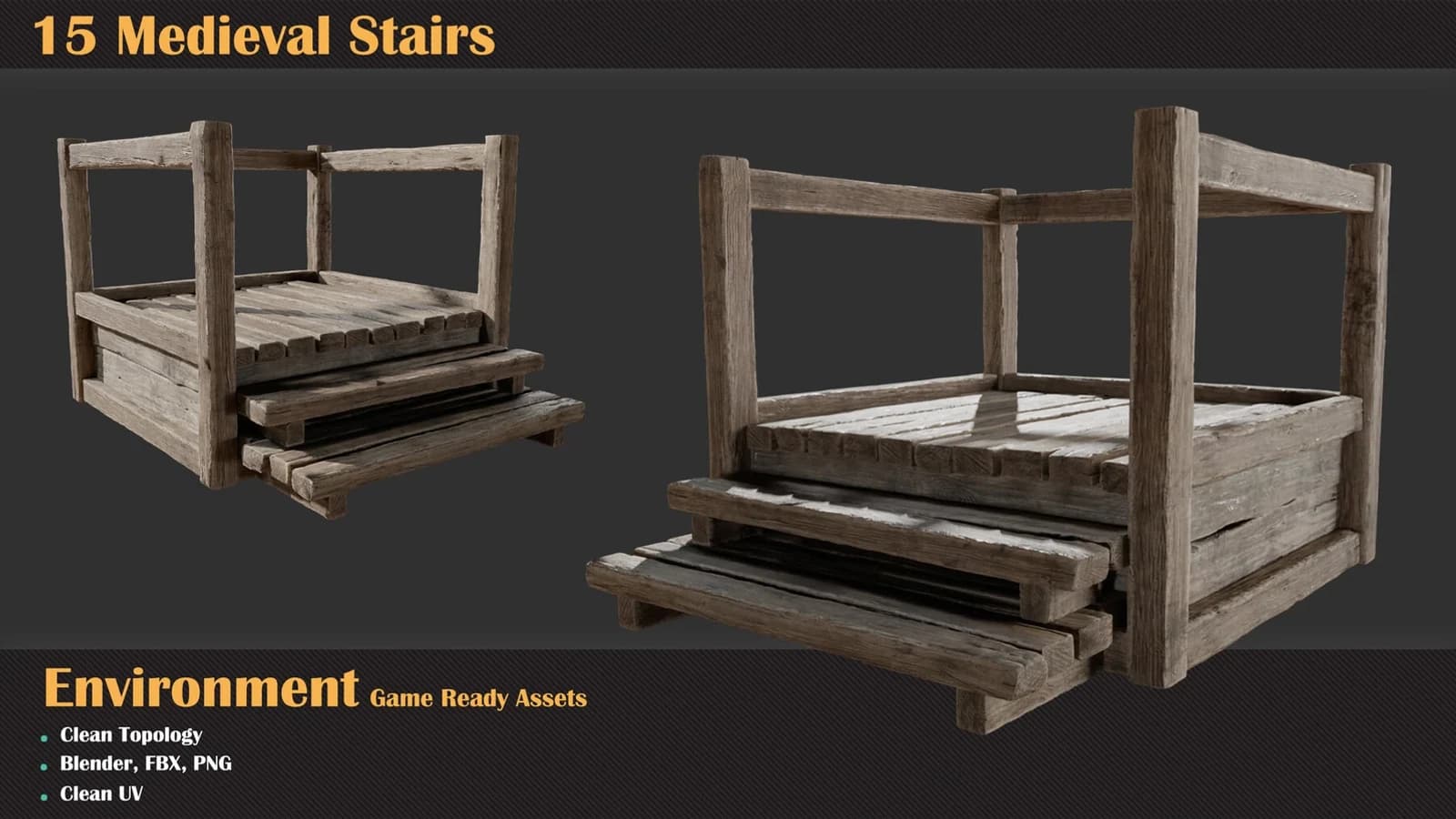 15 Medieval Stairs — preview 13