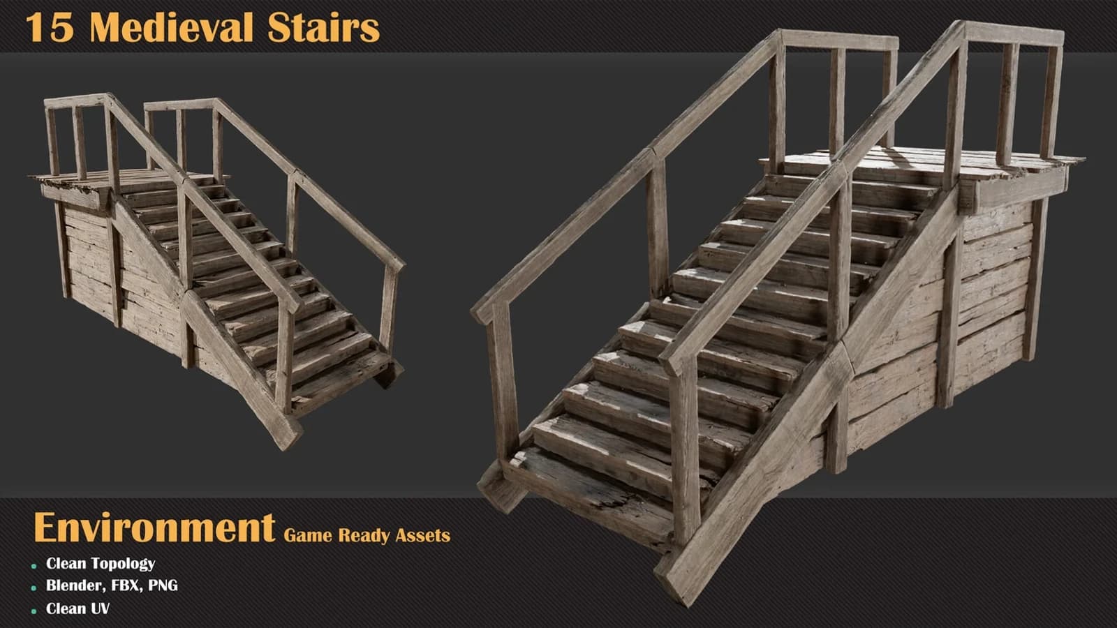 15 Medieval Stairs — preview 14