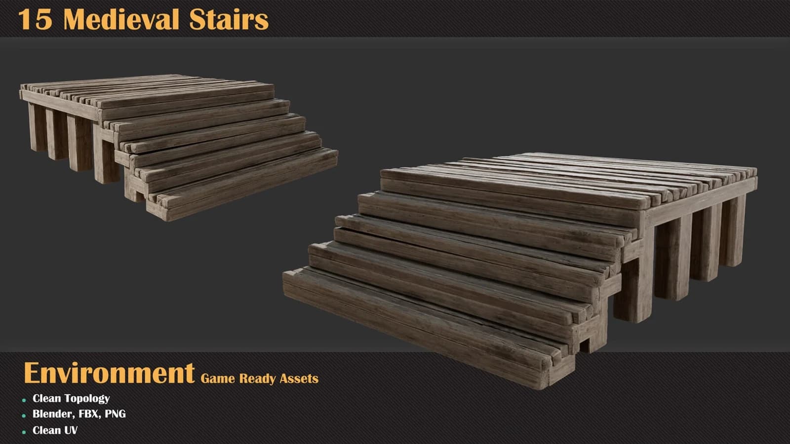 15 Medieval Stairs — preview 16