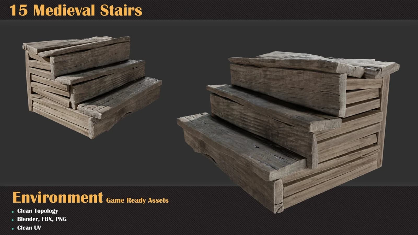 15 Medieval Stairs — preview 18