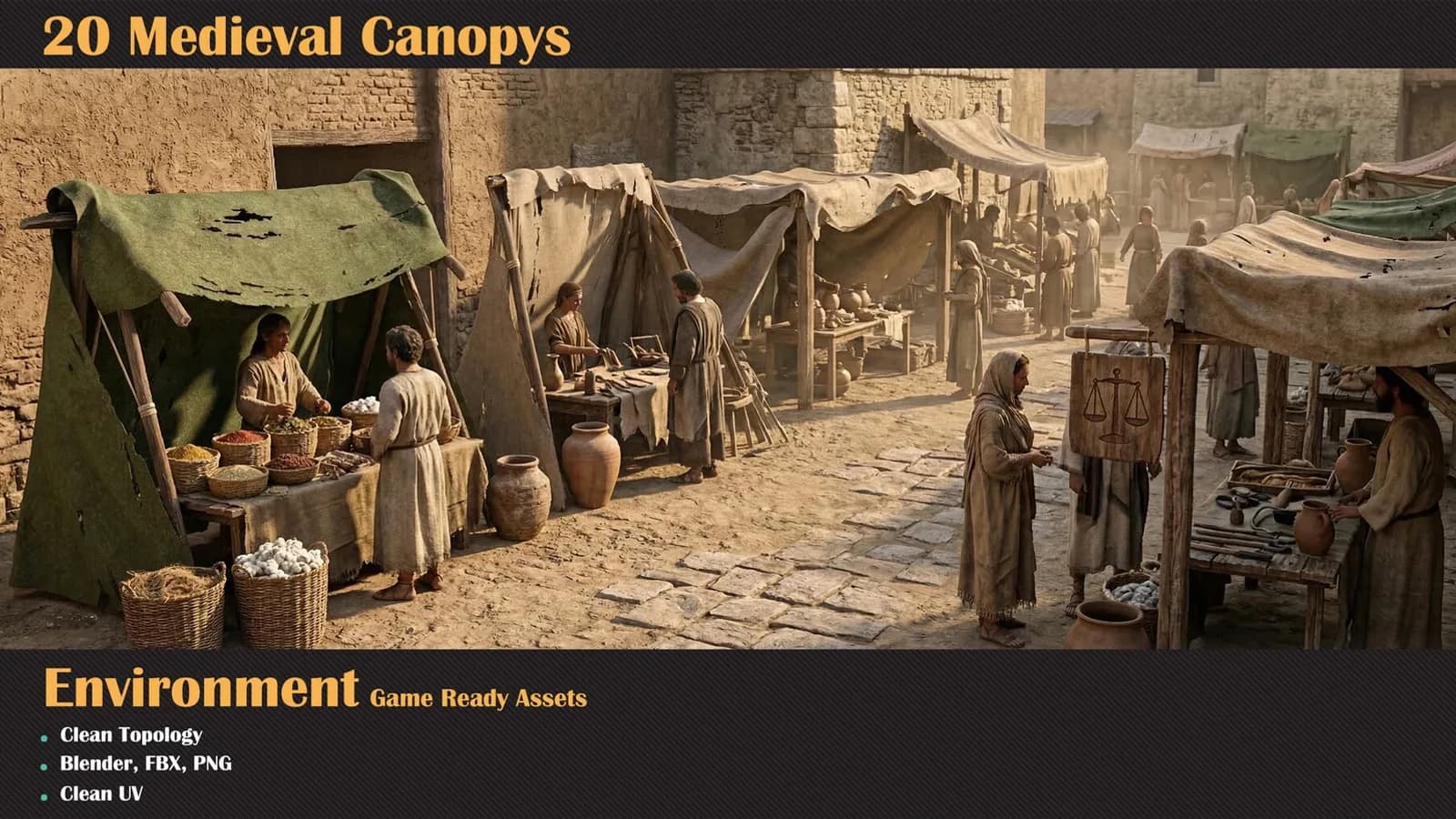 20 Medieval Canopies — VOL 43 — preview 2