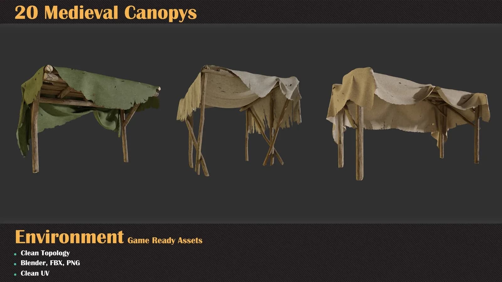 20 Medieval Canopies — VOL 43 — preview 4