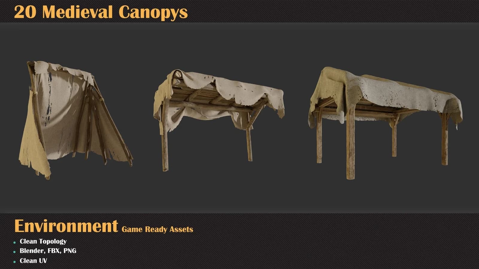 20 Medieval Canopies — VOL 43 — preview 9