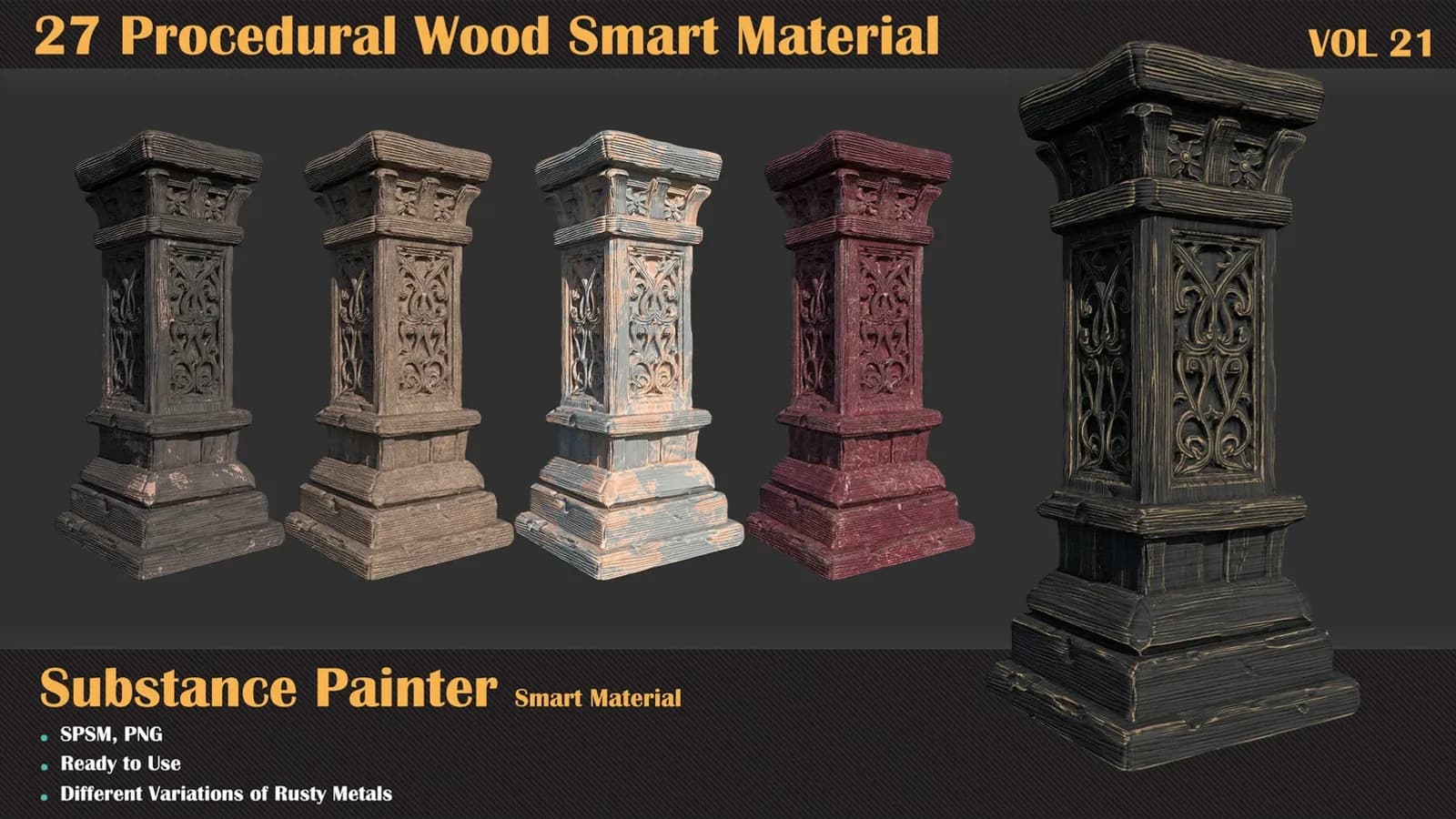 27 Procedural Wood Smart Material — VOL 21