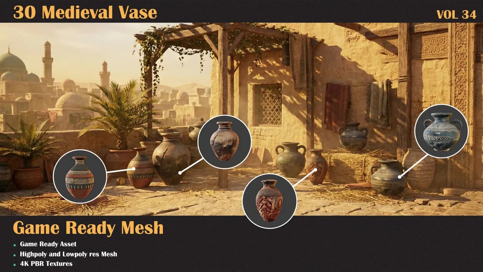30 Medieval Vase — VOL 34 — preview 2