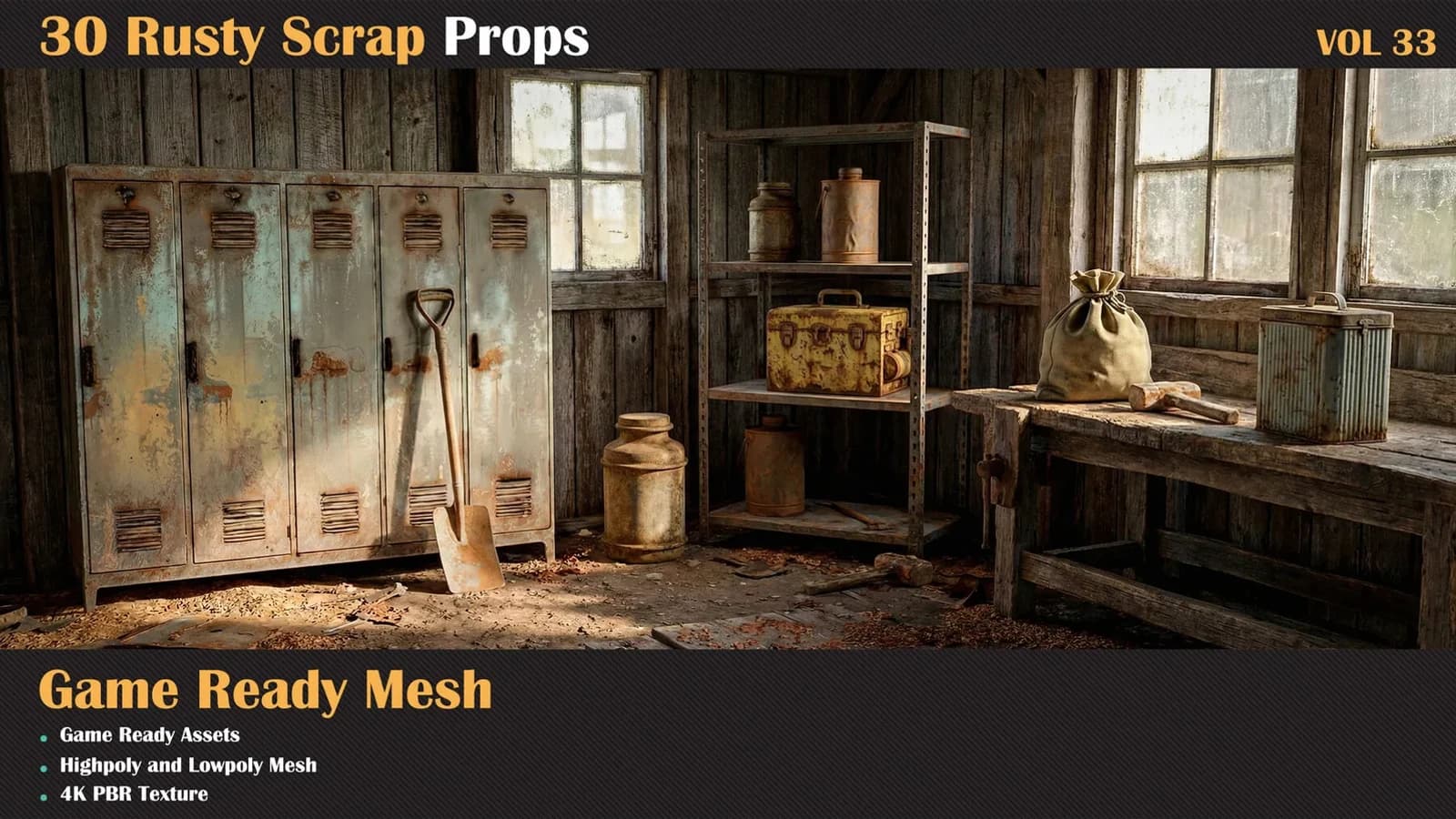 30 Rusty Scrap Props — VOL 33 — preview 3