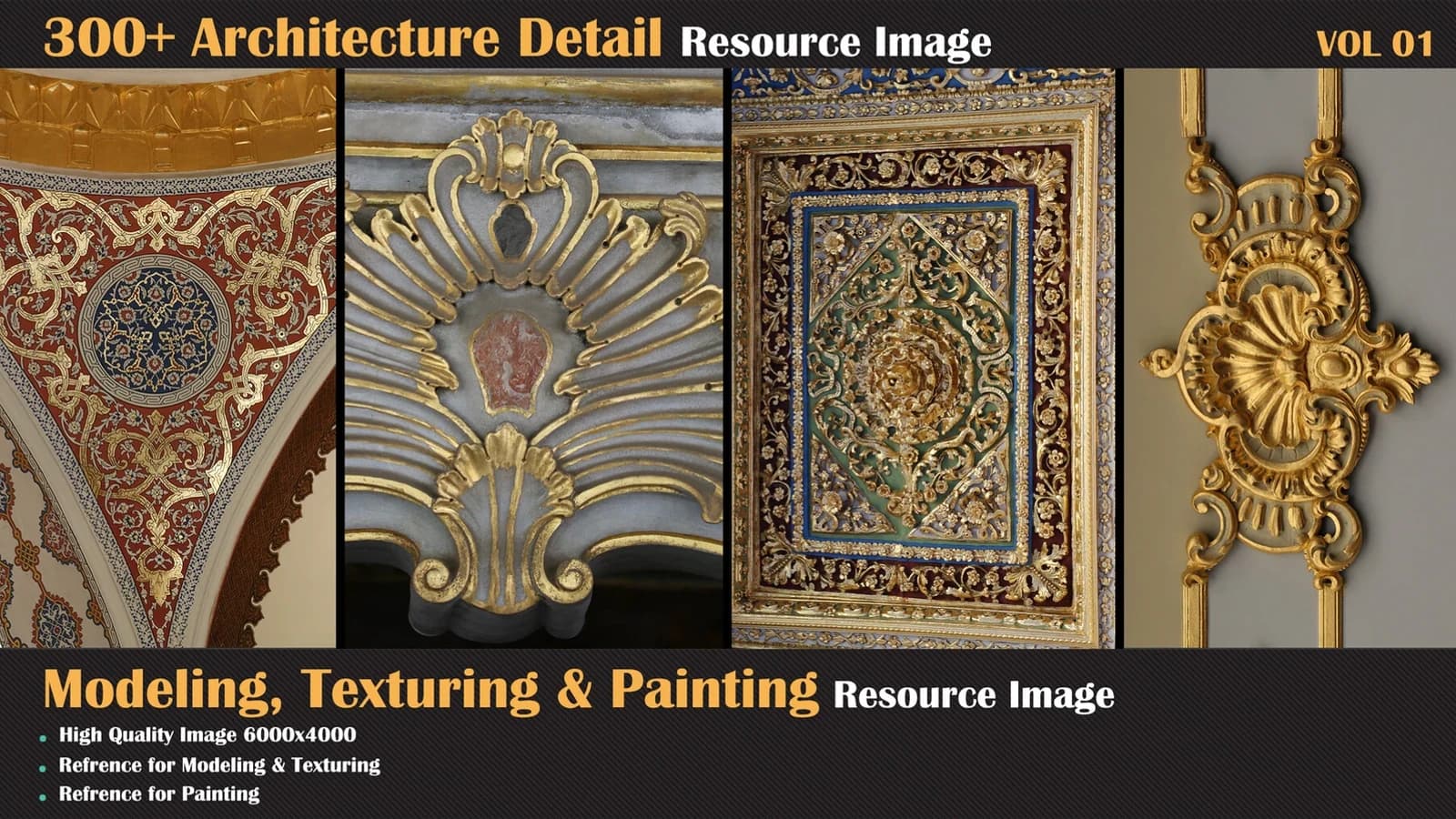 300+ Architecture Detail Resource Image — VOL 01