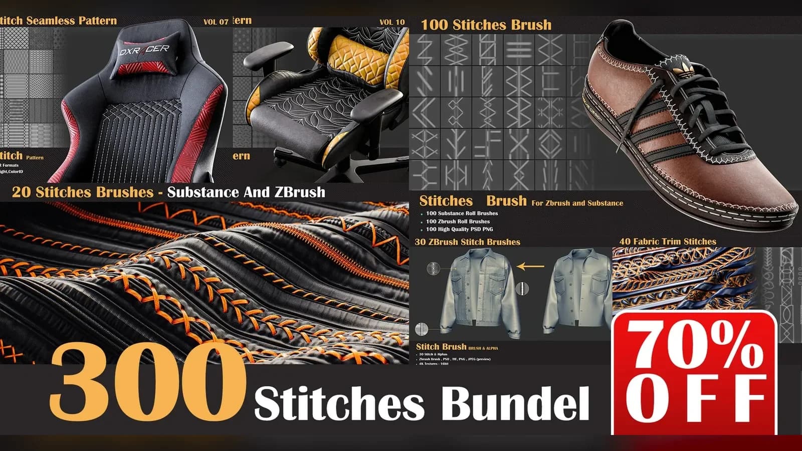 300 Stitches Bundle