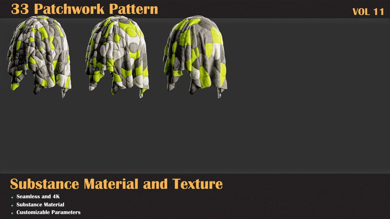 33 Fabric - Patchwork Pattern — VOL 11 — preview 5