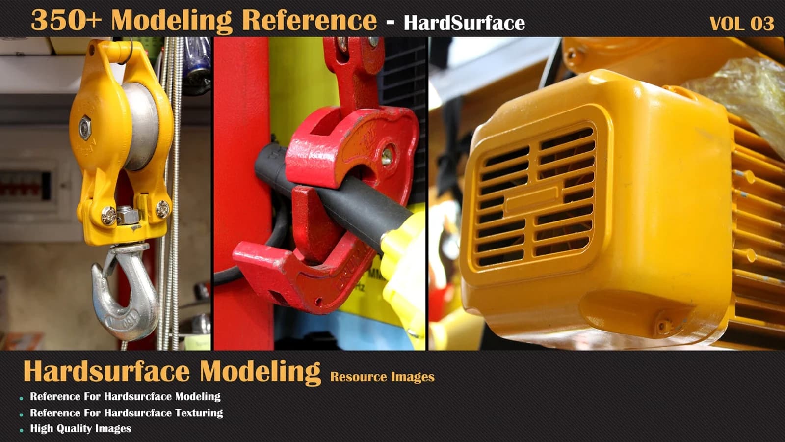 350 Modeling Reference - HardSurface — VOL 03