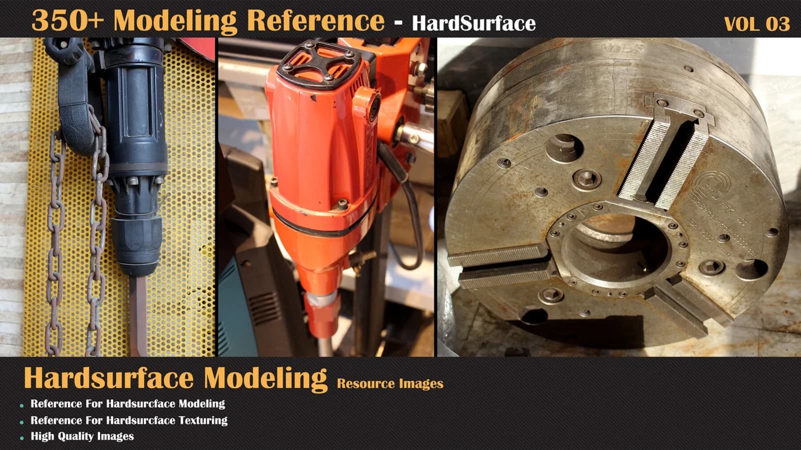 350 Modeling Reference - HardSurface — VOL 03 — preview 2
