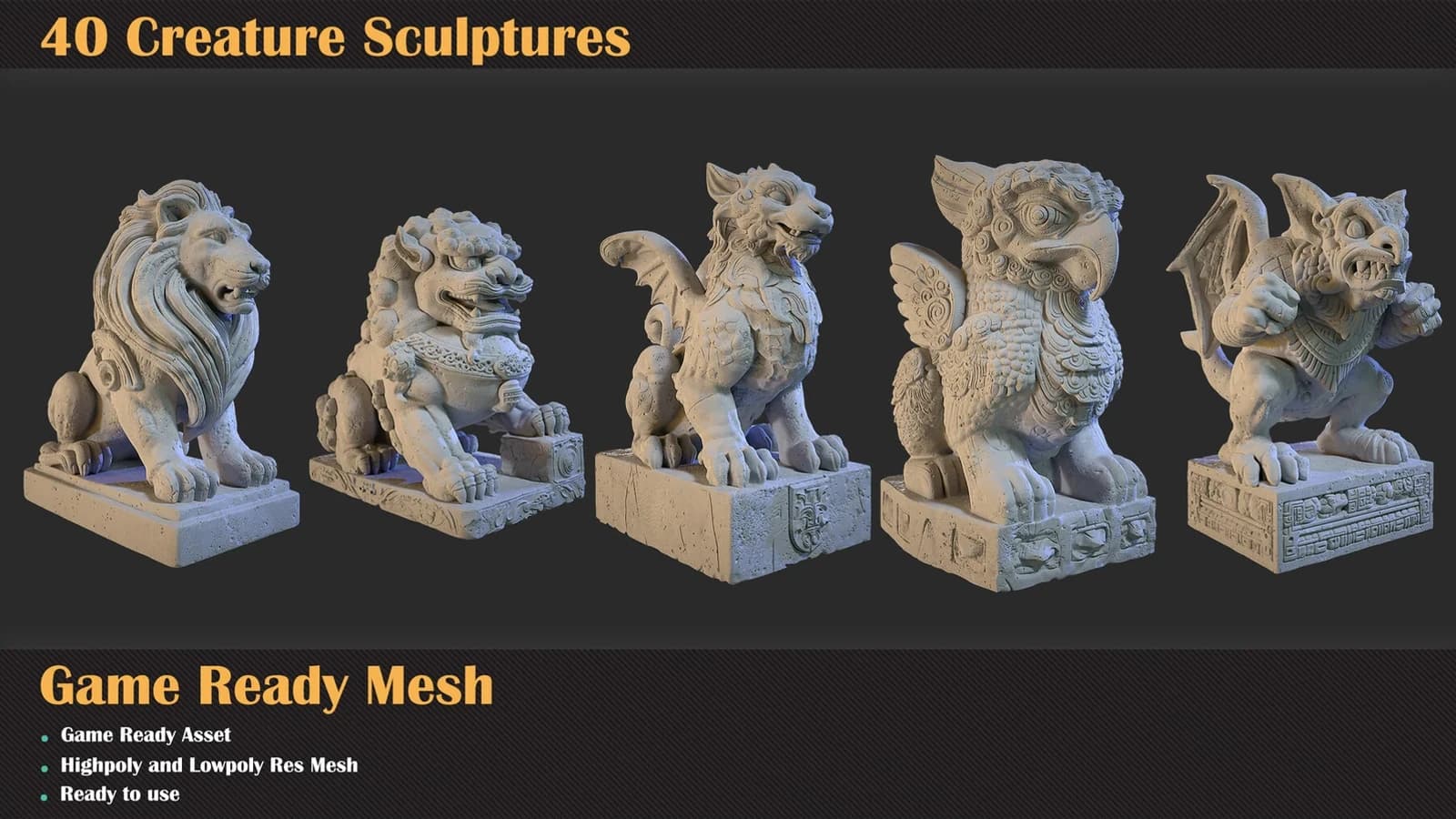 40 Creature Sculptures — VOL 35 — preview 9