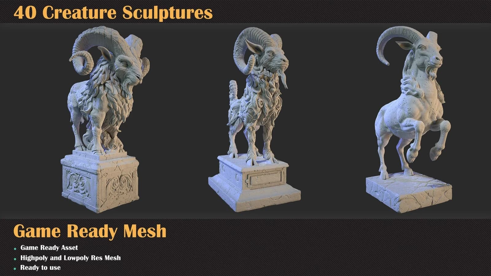 40 Creature Sculptures — VOL 35 — preview 10