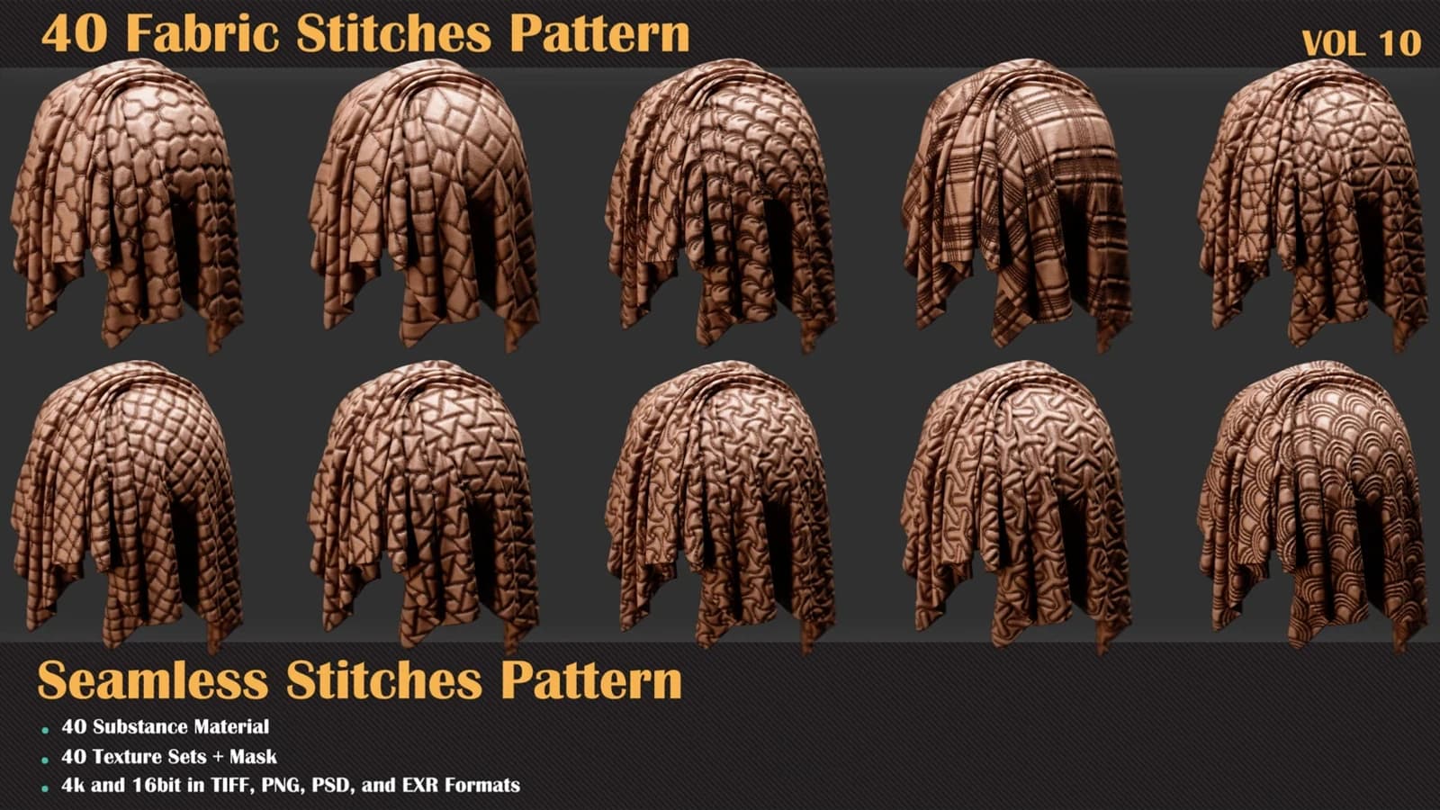 40 Stitches Patterns — VOL 10 — preview 6