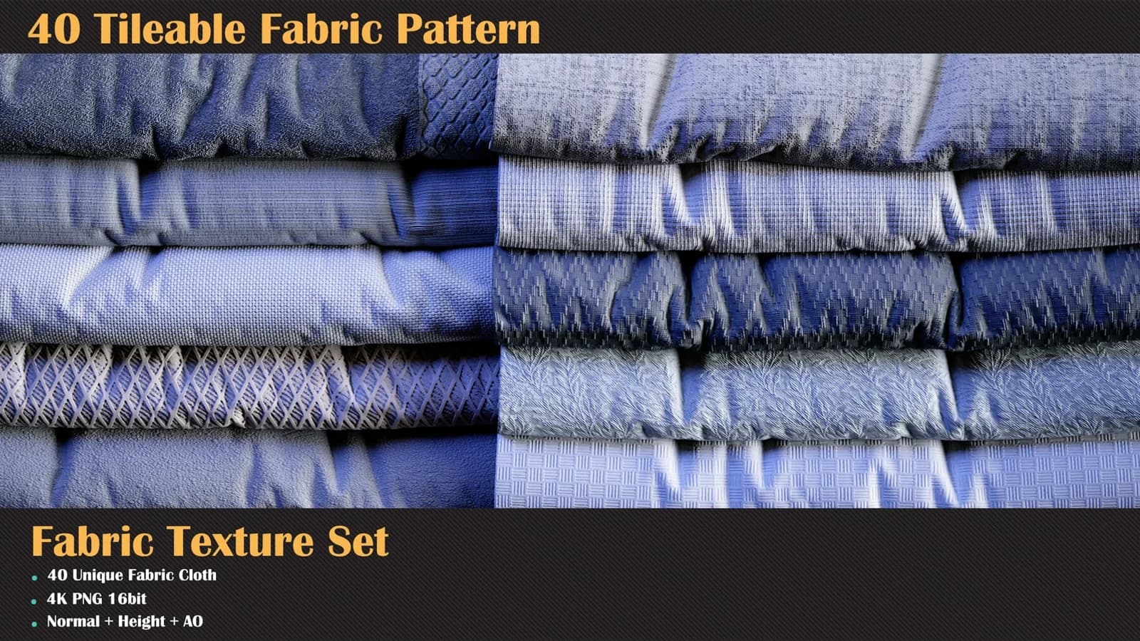 40 Tileable Fabric Pattern — preview 2