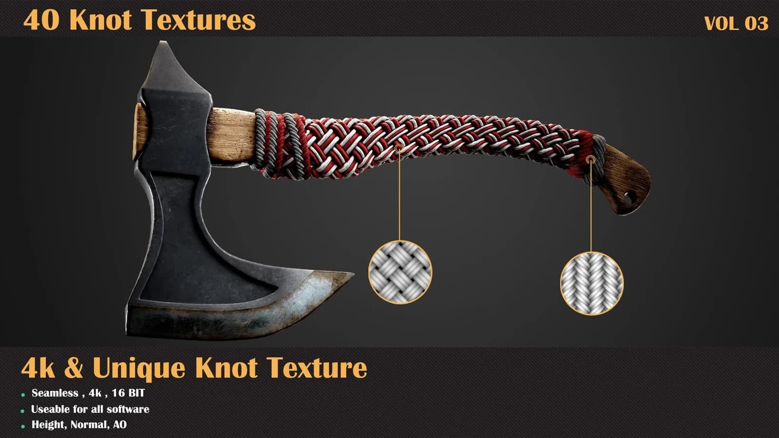40 Tileable Knot Pattern — VOL 02 — preview 2