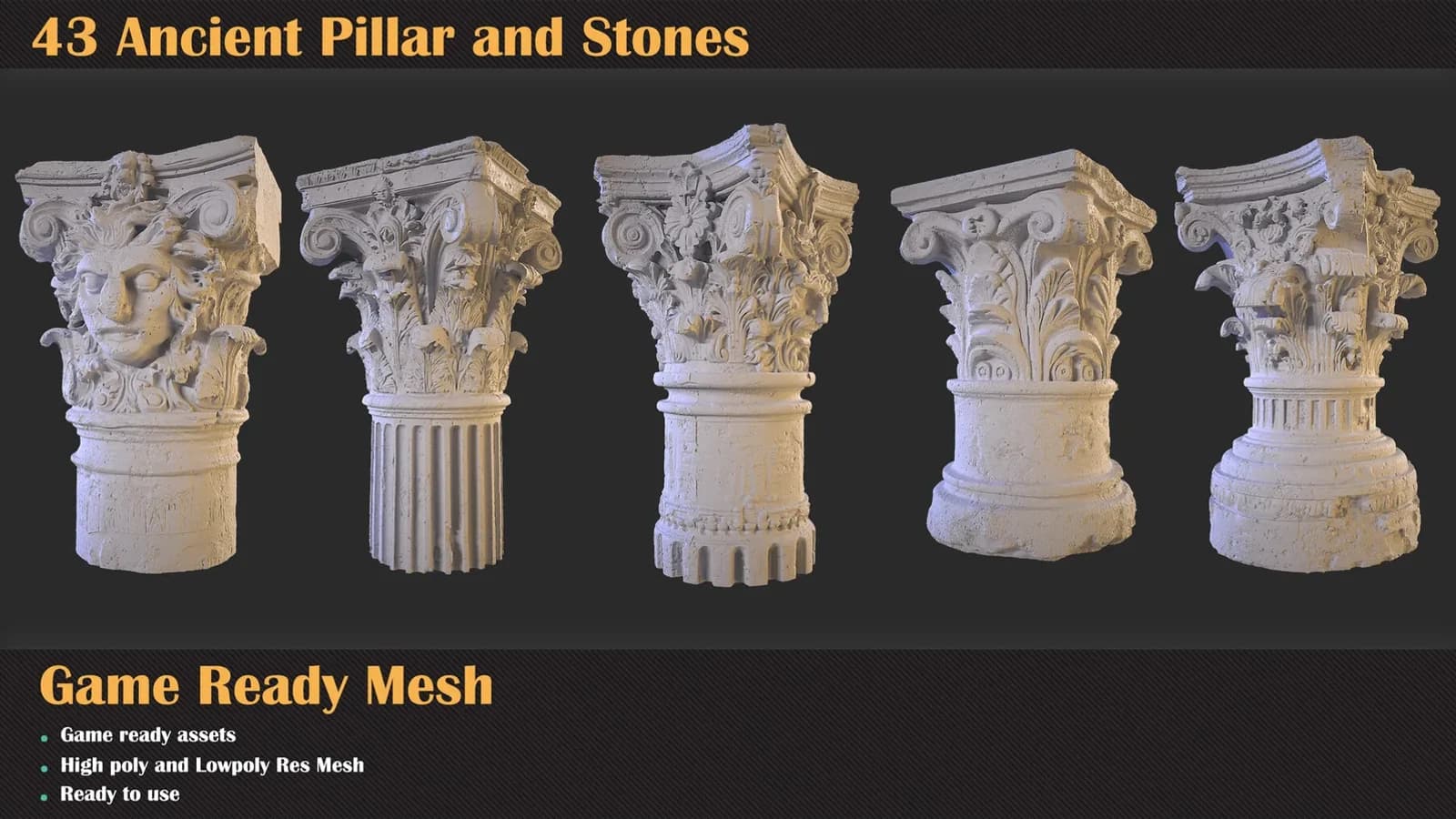 43 Ancient Pillar and Stones — preview 2