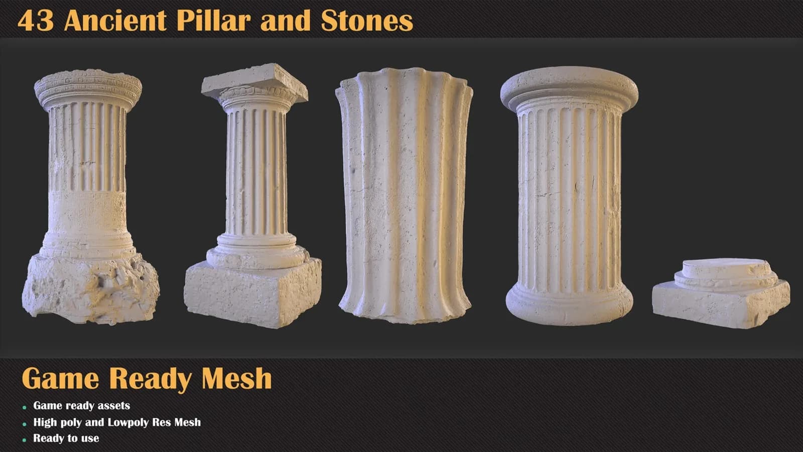 43 Ancient Pillar and Stones — preview 6