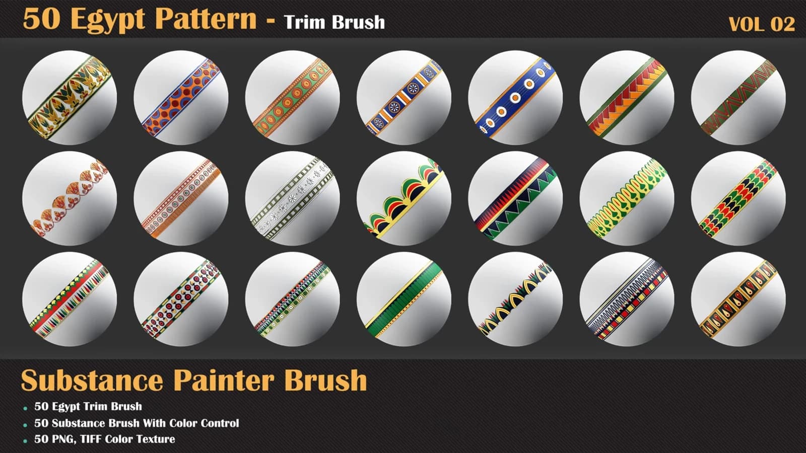 50 Egypt Trim Brush — VOL 02 — preview 3