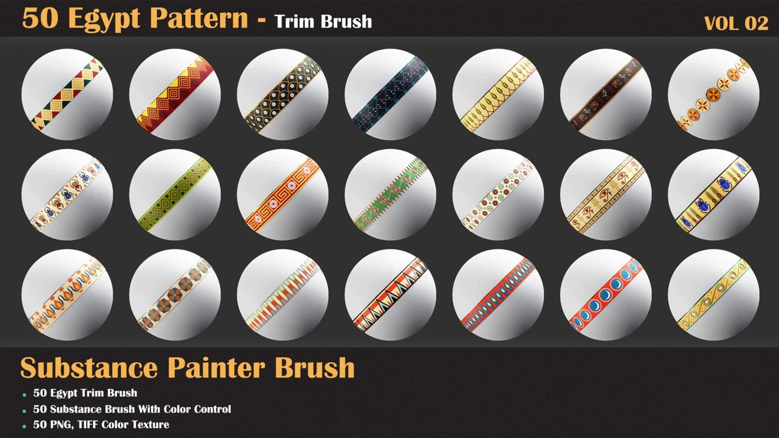 50 Egypt Trim Brush — VOL 02 — preview 4