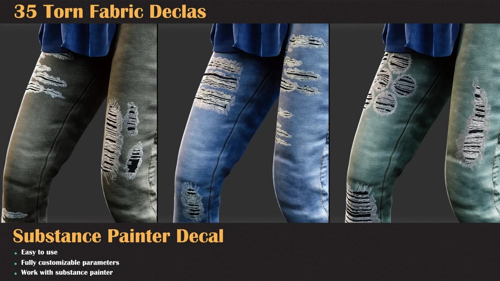 575 Fabric Patterns and Brush Tools (Fabric Bundle) — preview 6