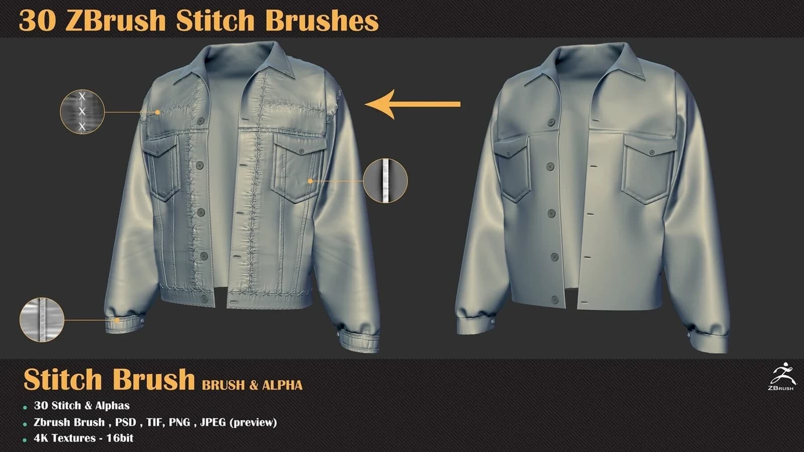 575 Fabric Patterns and Brush Tools (Fabric Bundle) — preview 12