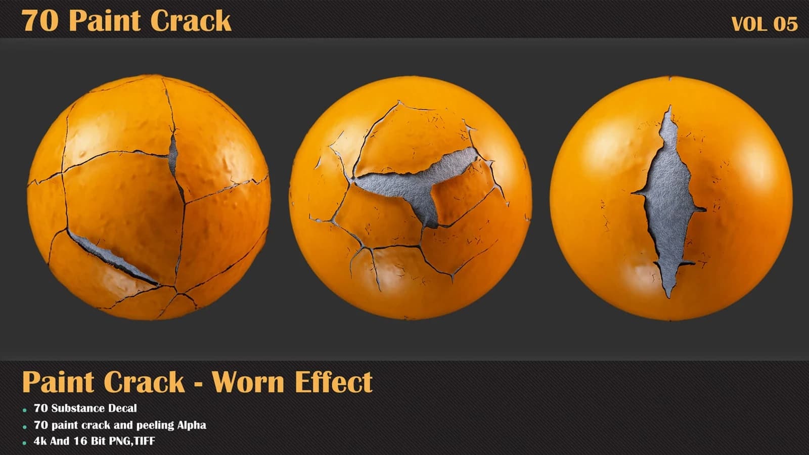 70 Paint Crack — VOL 05 — preview 2