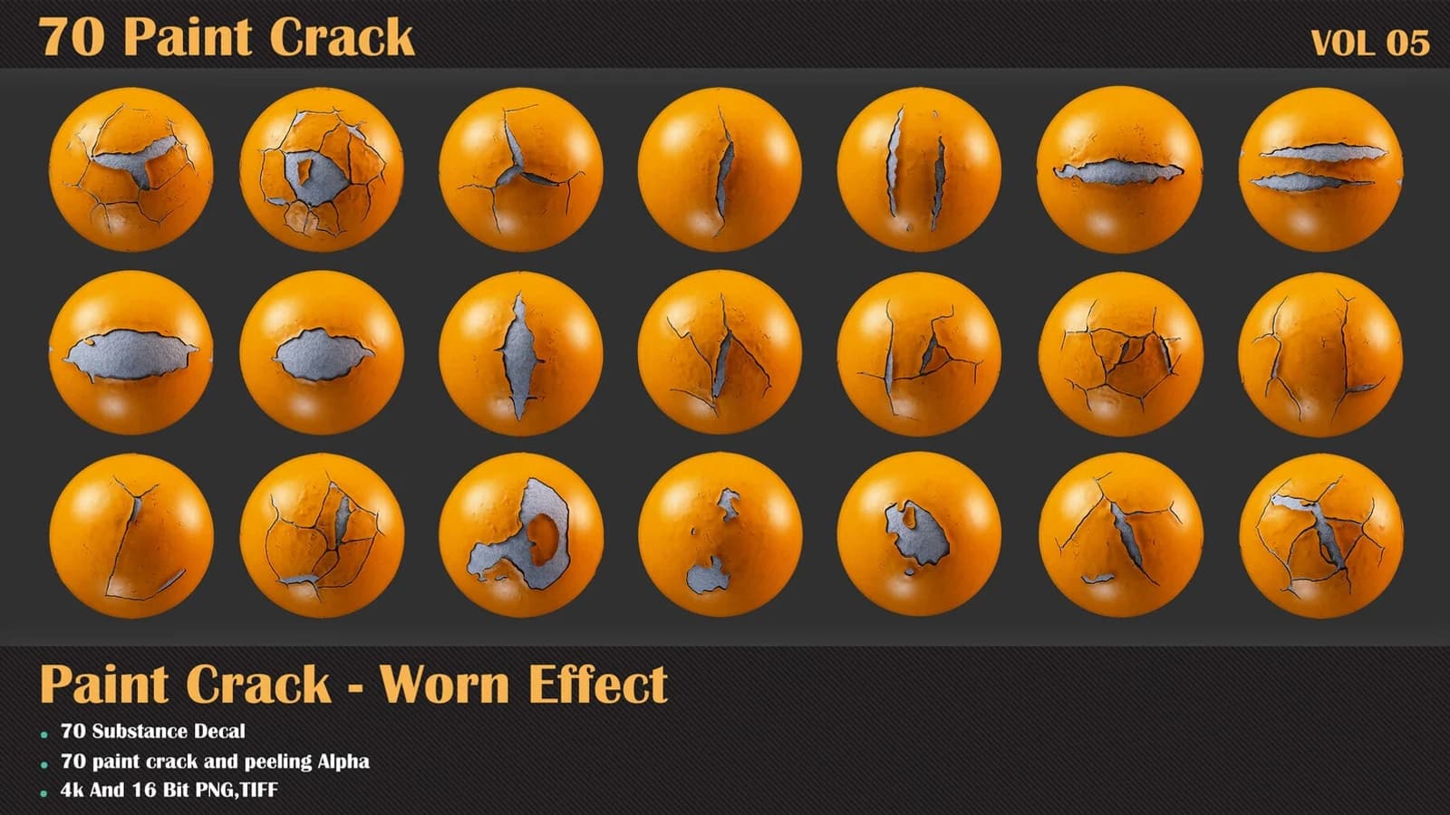 70 Paint Crack — VOL 05 — preview 3