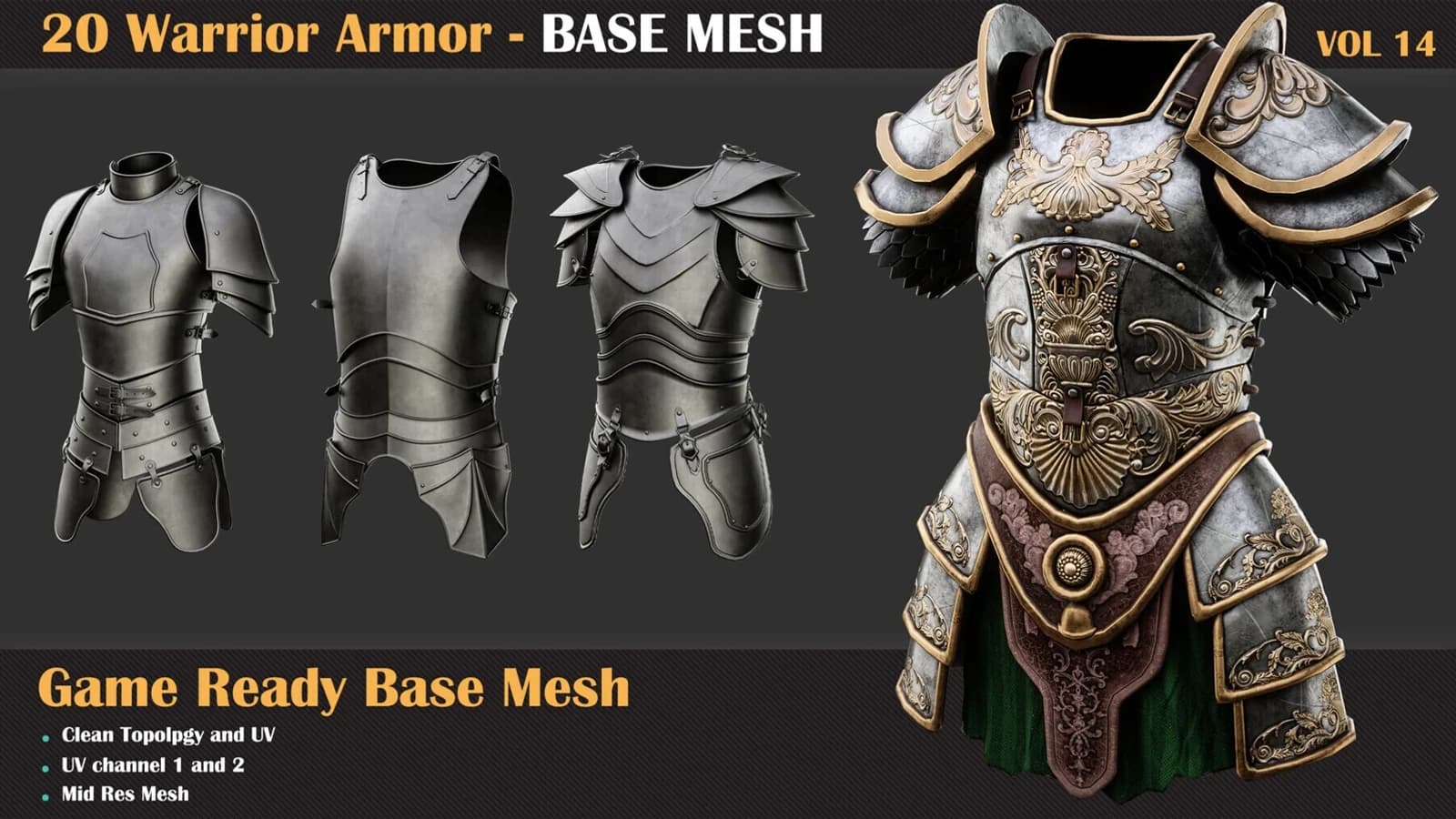86 Armor Base Mesh Bundles — preview 4