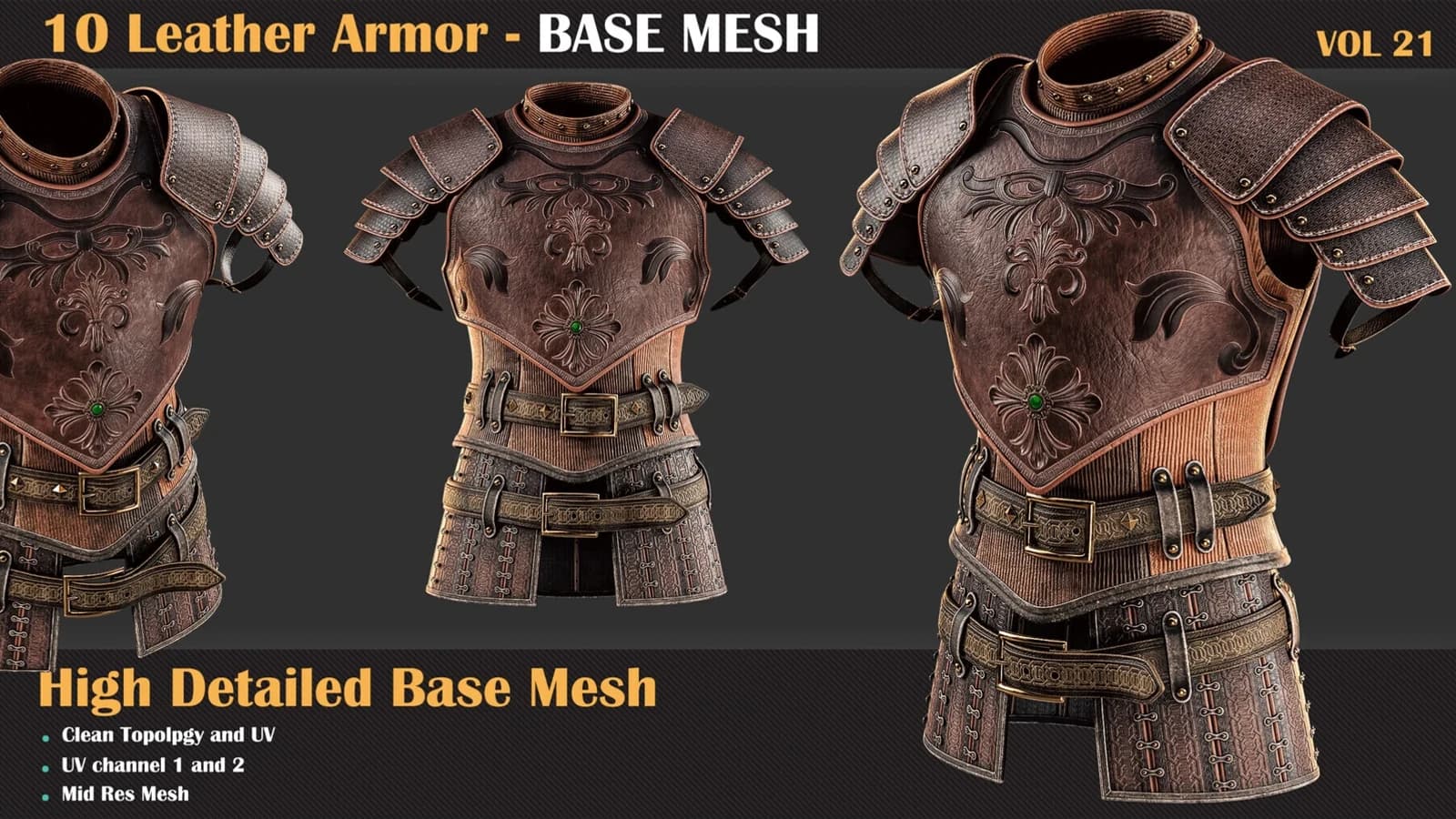 86 Armor Base Mesh Bundles — preview 5