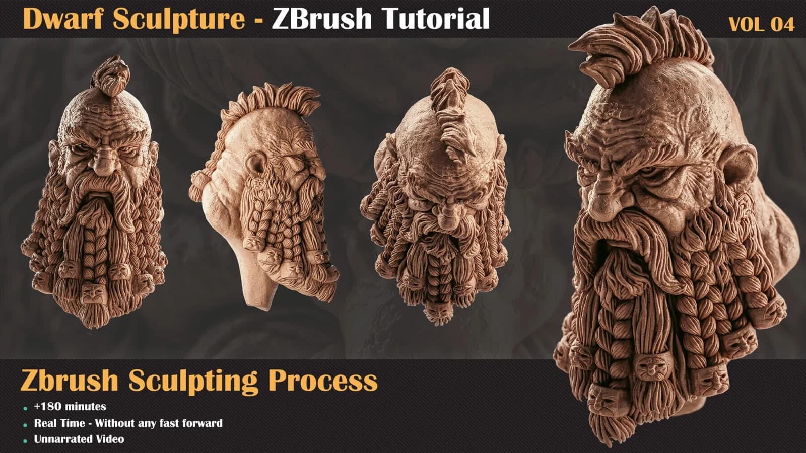 875 Min Character ZBrush Modeling Tutorial — preview 4