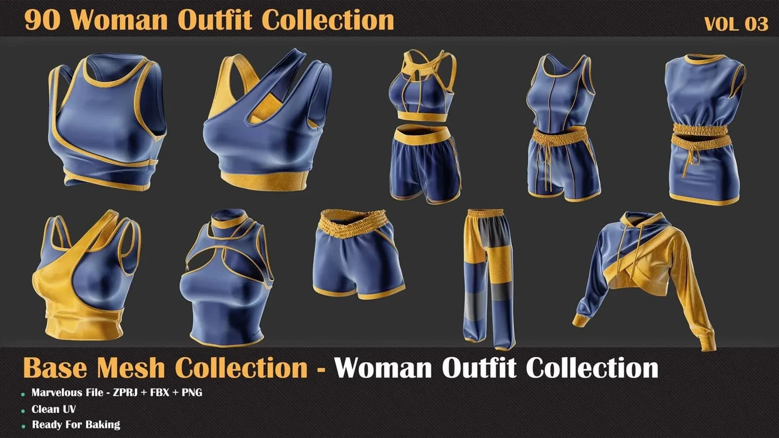 90 Woman Outfit Bundle — VOL 03 — preview 7