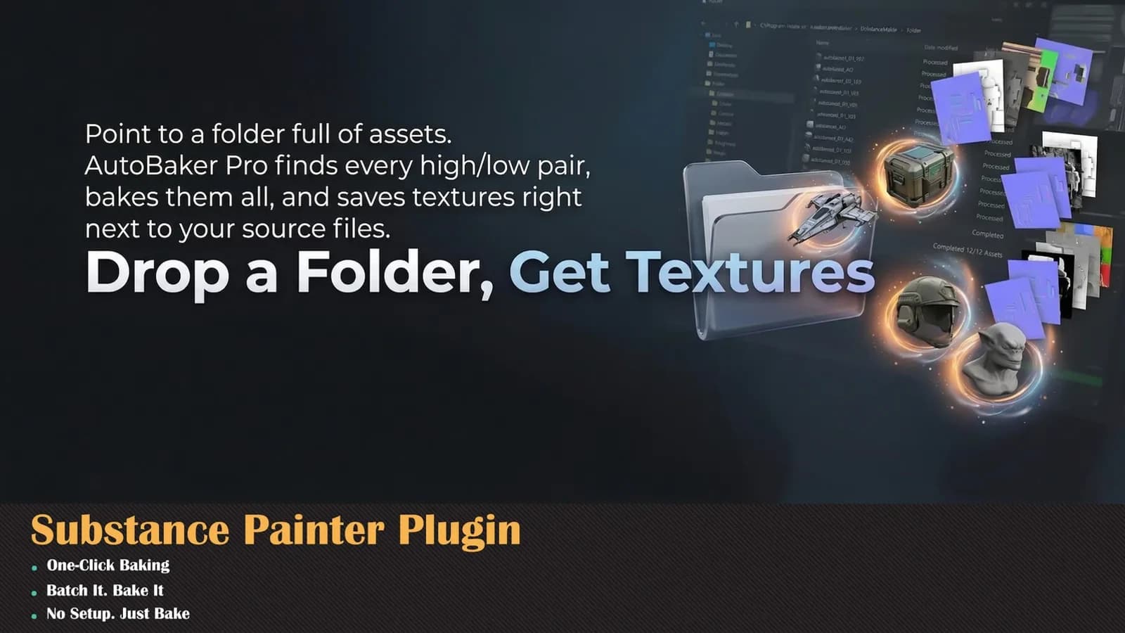 AutoBaker Pro - Substance Painter Plugin — preview 3