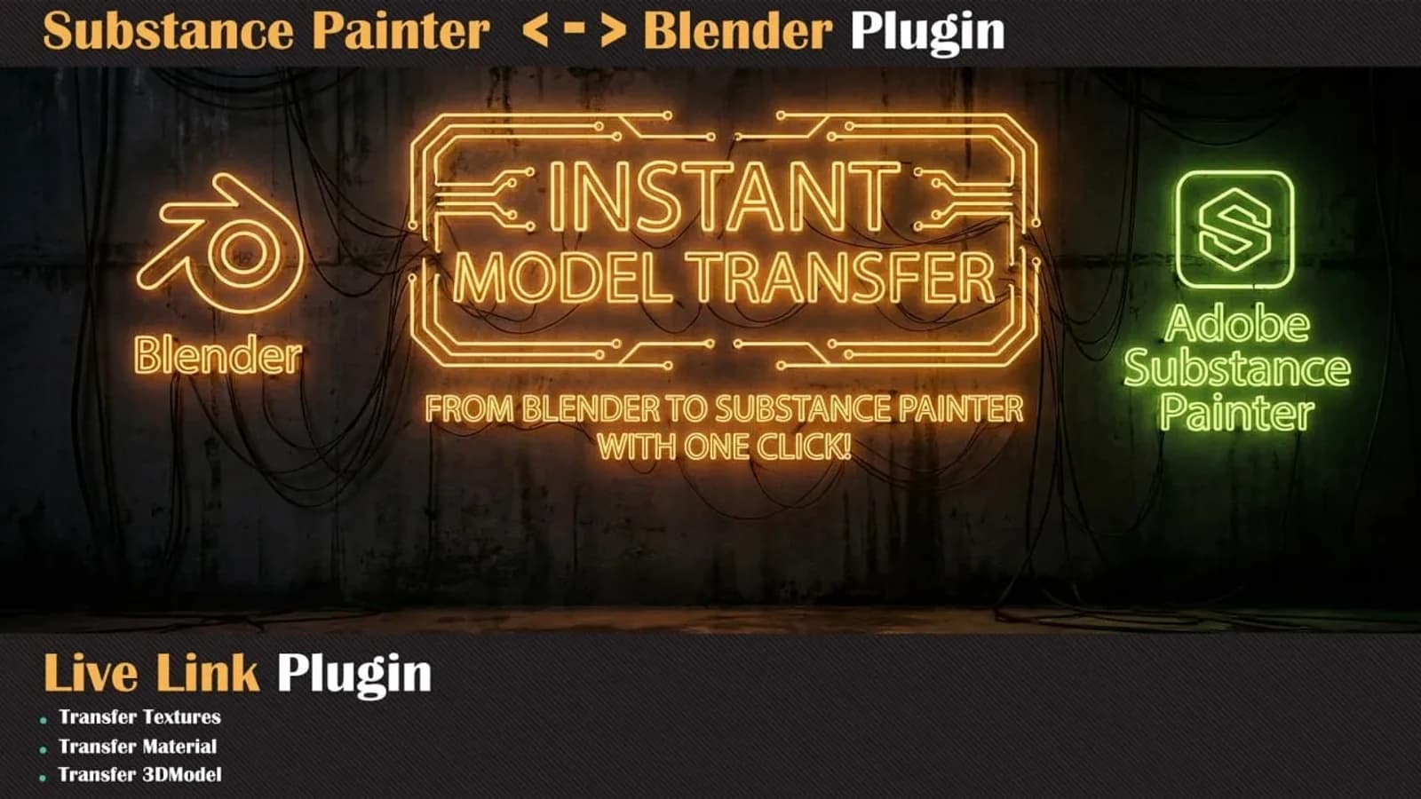 Blender to Substance Painter Live Link Plugin — preview 2