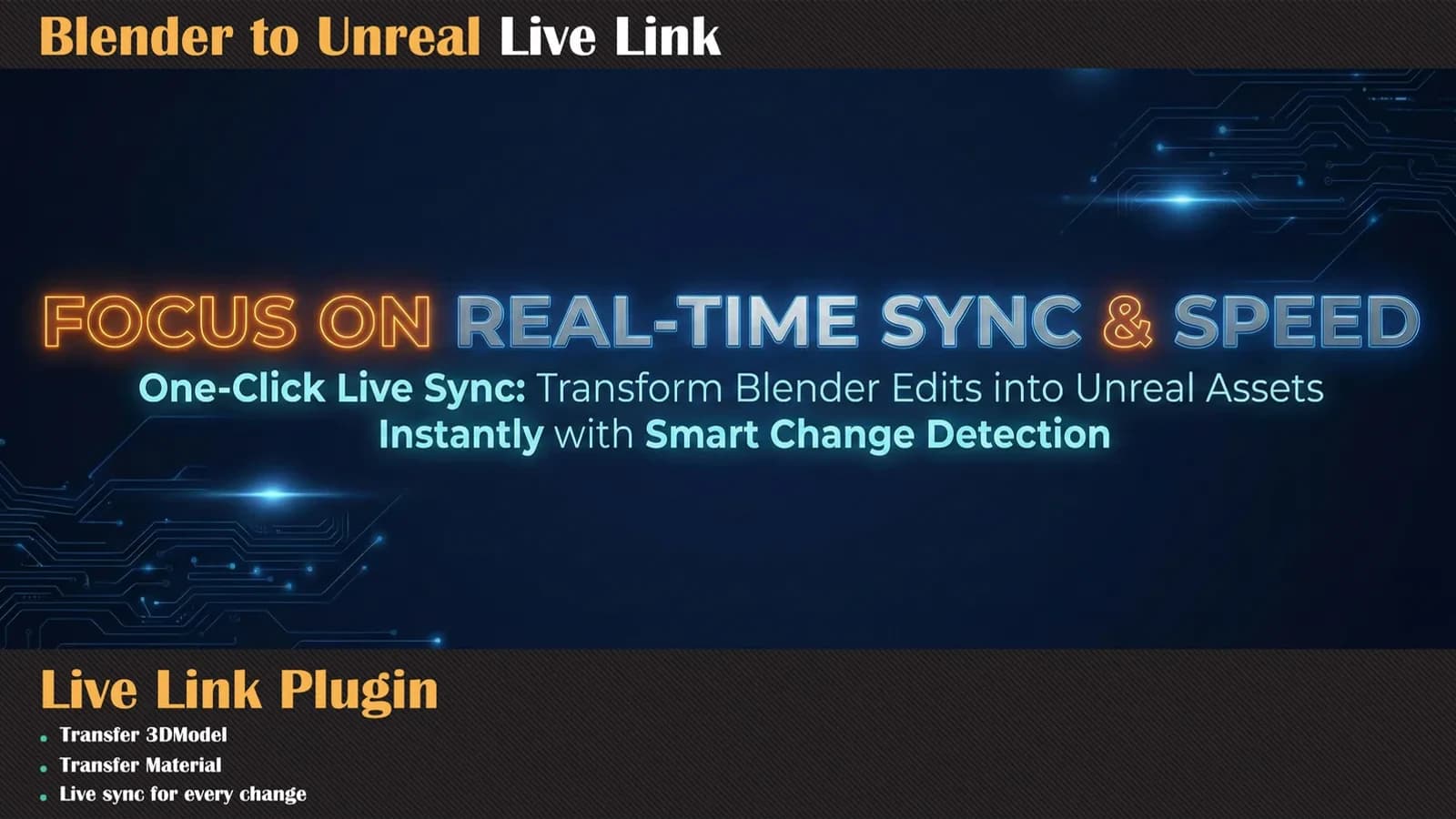 Blender to Unreal Live Link — preview 4