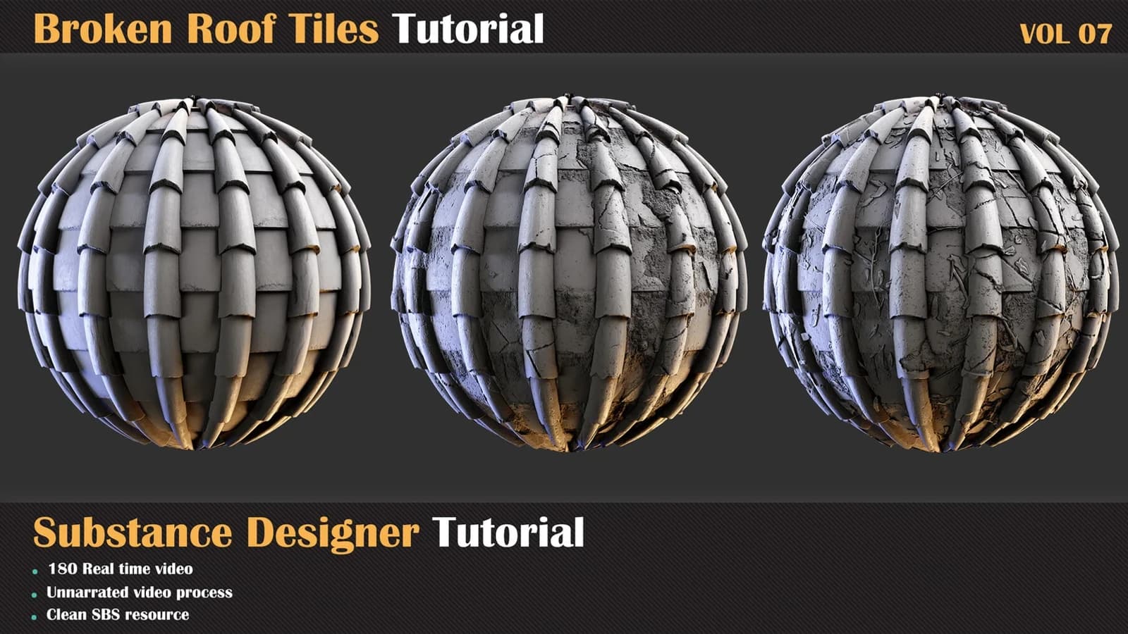 Broken Roof Tiles Tutorial — VOL 07 — preview 3