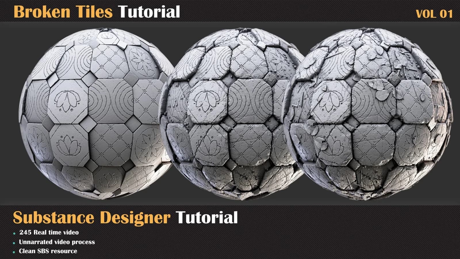 Broken Tiles Tutorial — VOL 01 — preview 2