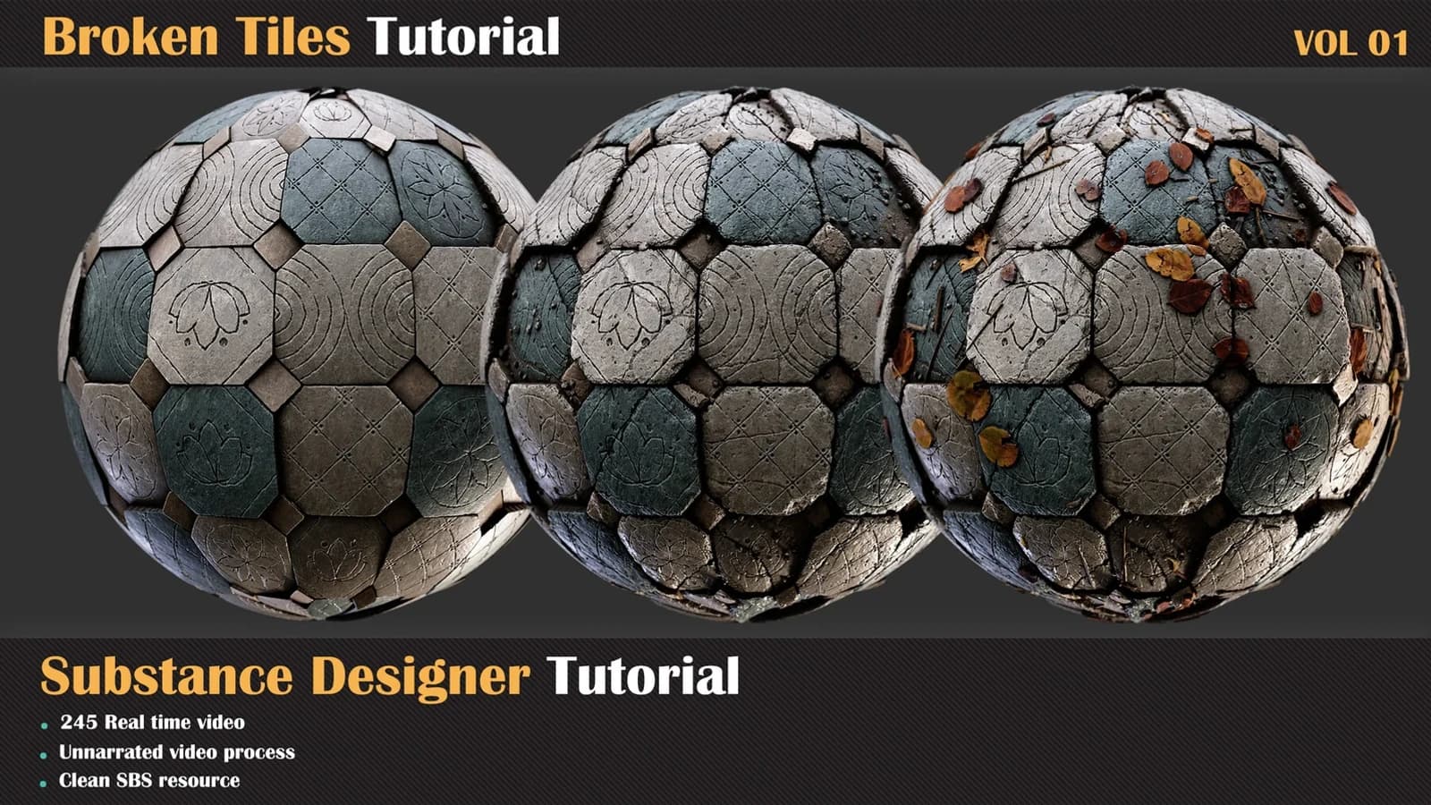 Broken Tiles Tutorial — VOL 01 — preview 3